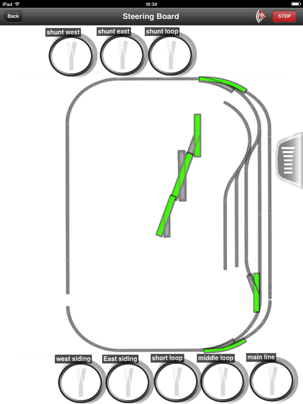 Z21 Points and Route Settings